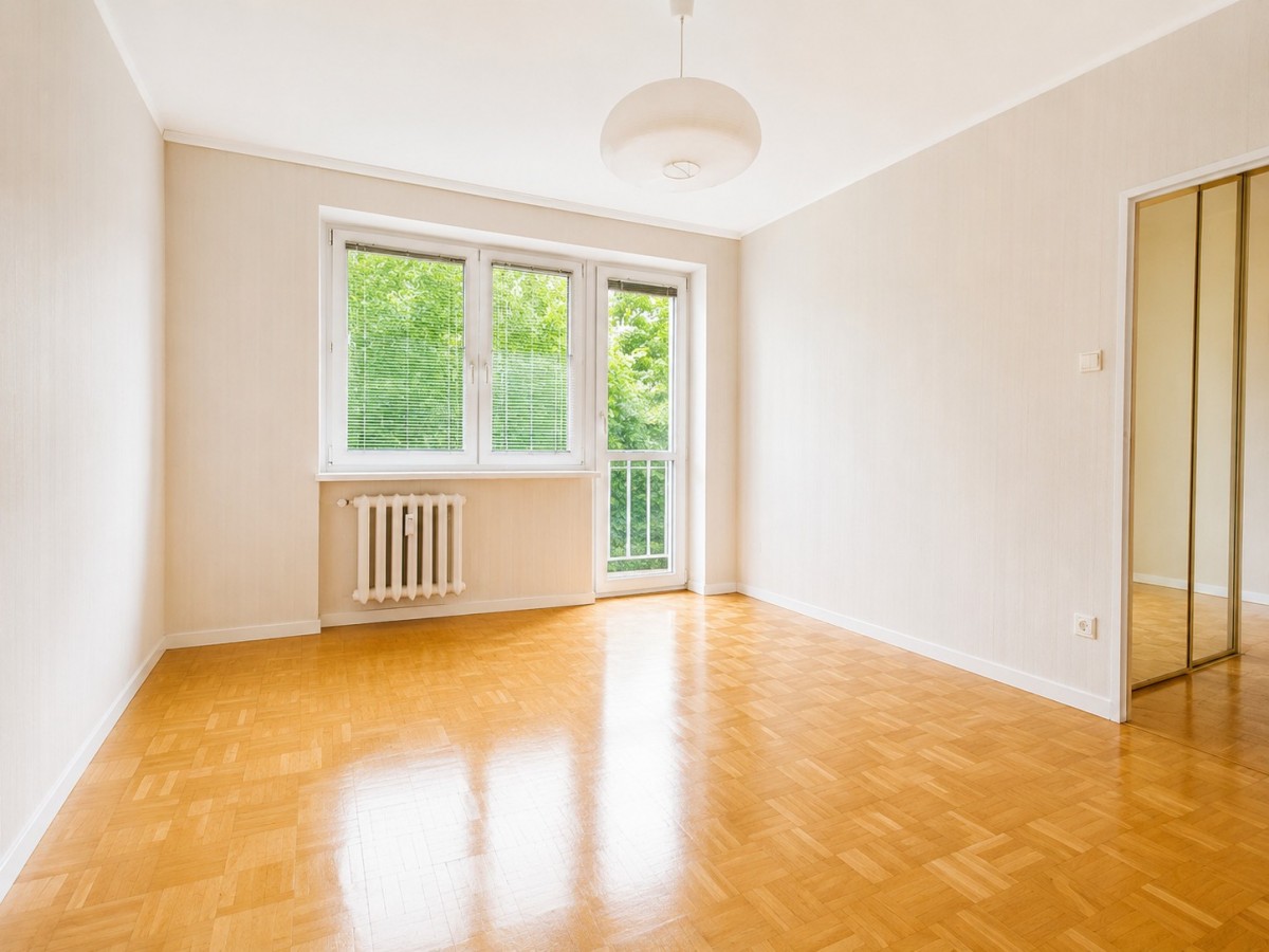 Stegny | 44m2 | 2 Pokoje | Zielona Okolica | — zdjęcie 1