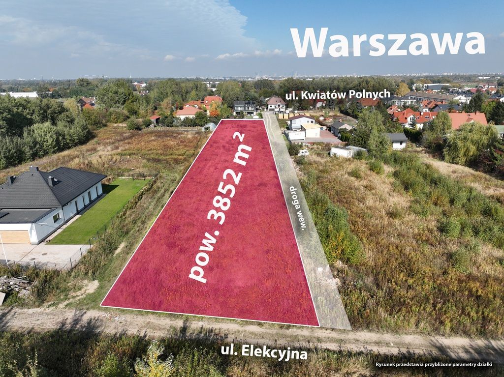Kompleks działek z MPZP, 3852m2, media — zdjęcie 4