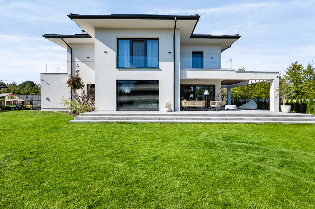 Nowoczesny dom 245 m²  basen  4 sypialnie  Głosków — zdjęcie 1