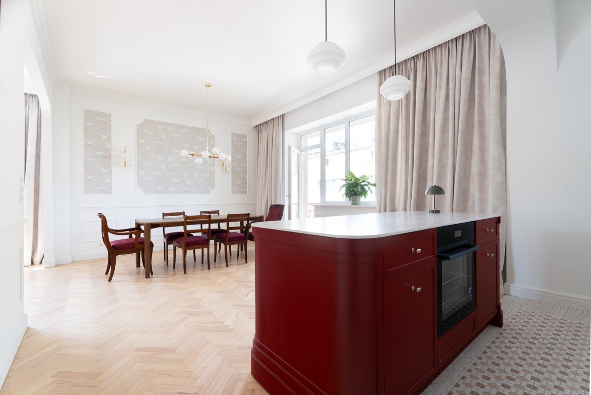 Reprezentacyjny apartament przy parku Łazienkowski — zdjęcie 5
