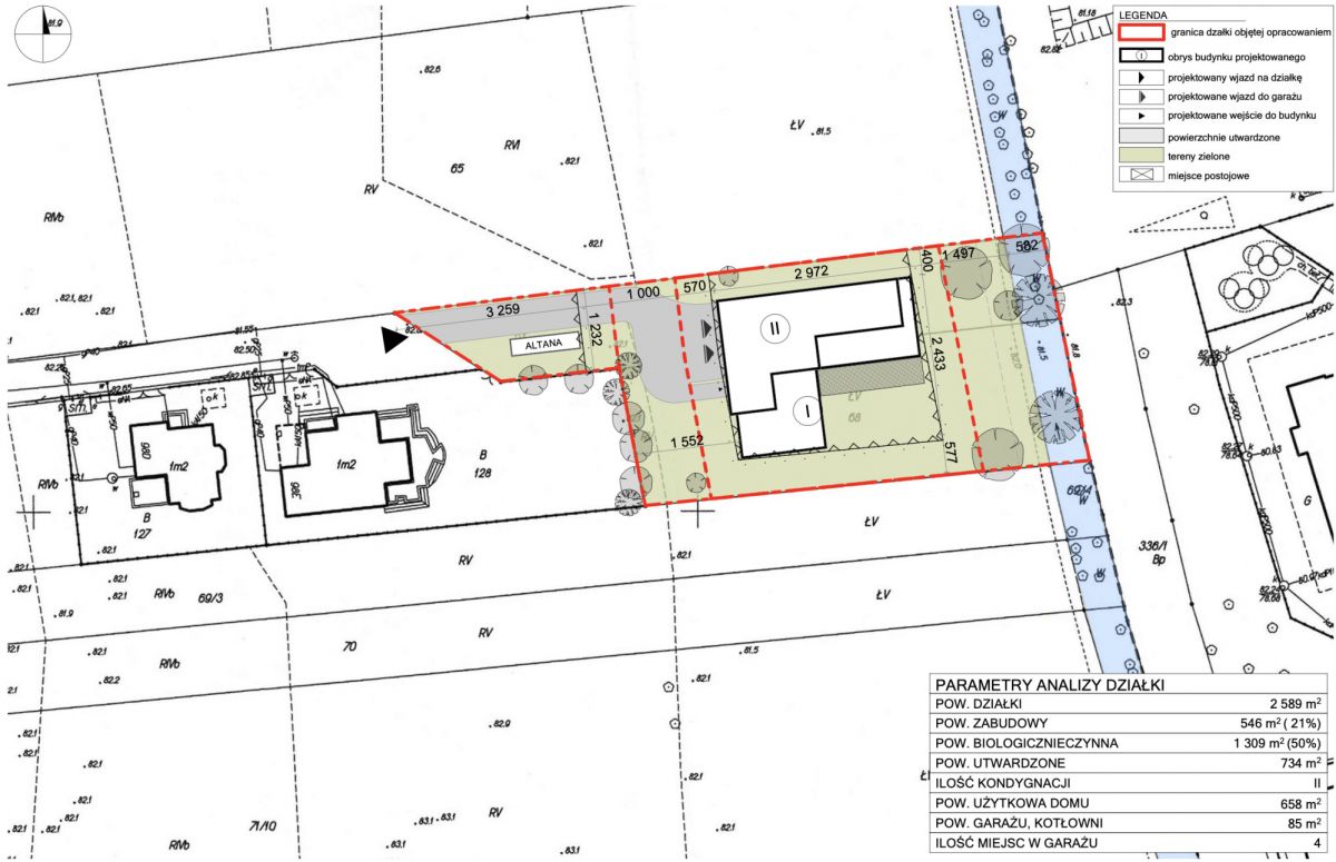 Działka inwestycyjna I Projekty Białołęka Brzeziny — zdjęcie 4