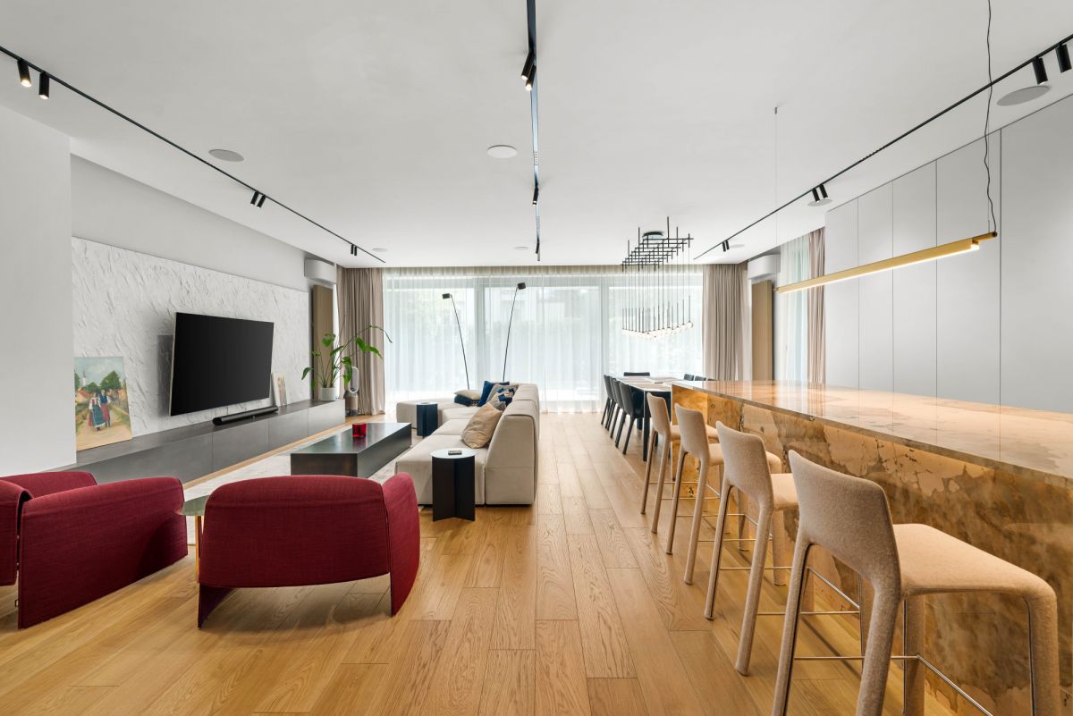 Prywatna enklawa z ogrodem 400 m²  Ostra Residence — zdjęcie 4