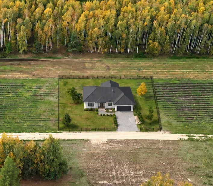 Działka budowlana 1045m2 Wilków Polski — zdjęcie 3