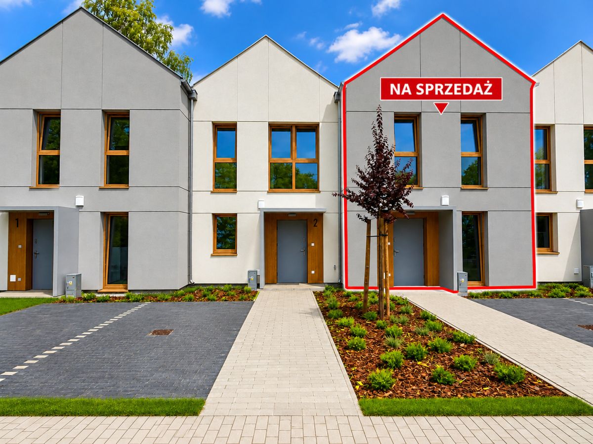 Ziołowa Przystań – Nowoczesny Segment Z Ogródkiem — zdjęcie 2