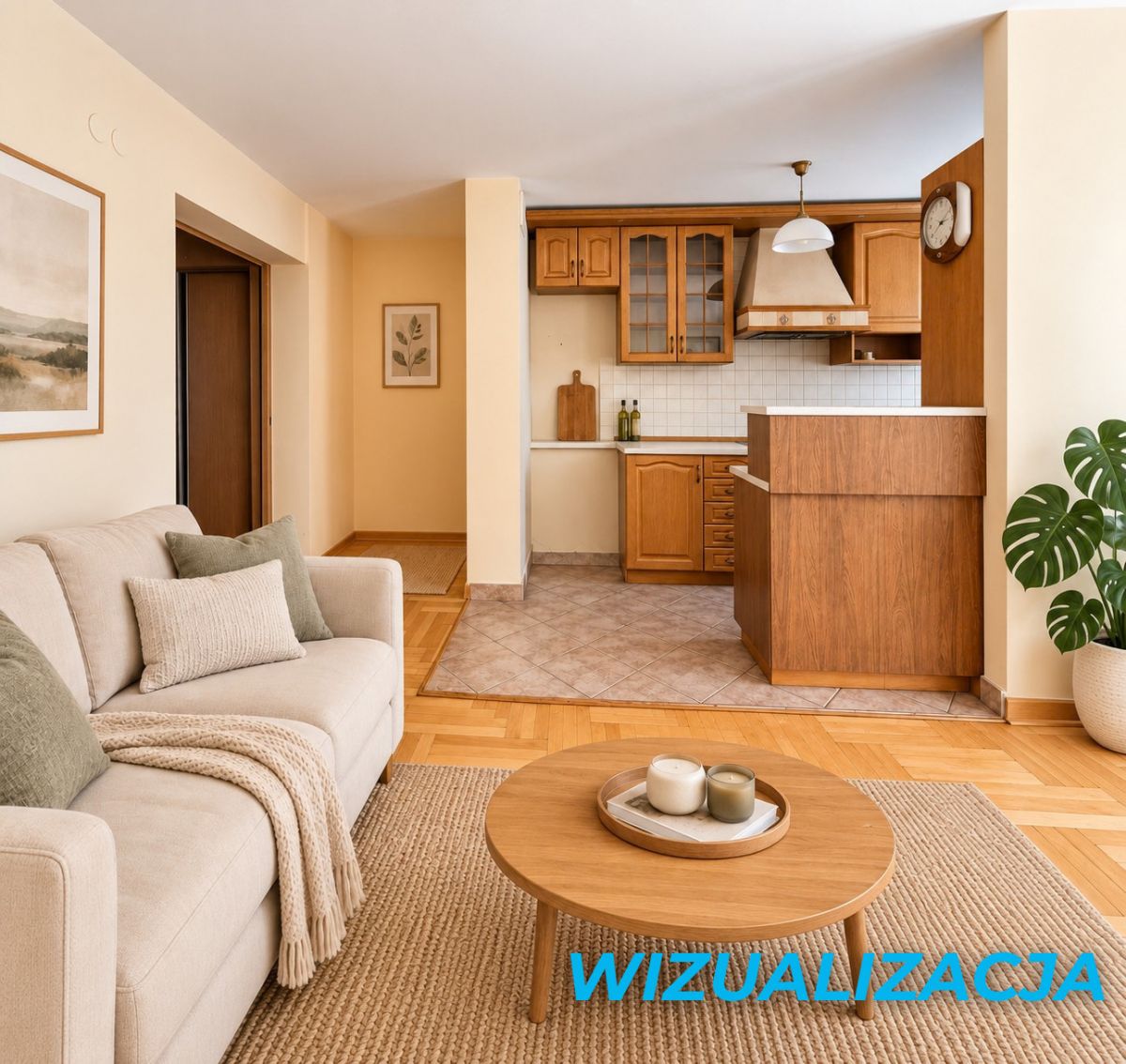 3 pokoje | 55 m² | Mokotów | loggia — zdjęcie 1