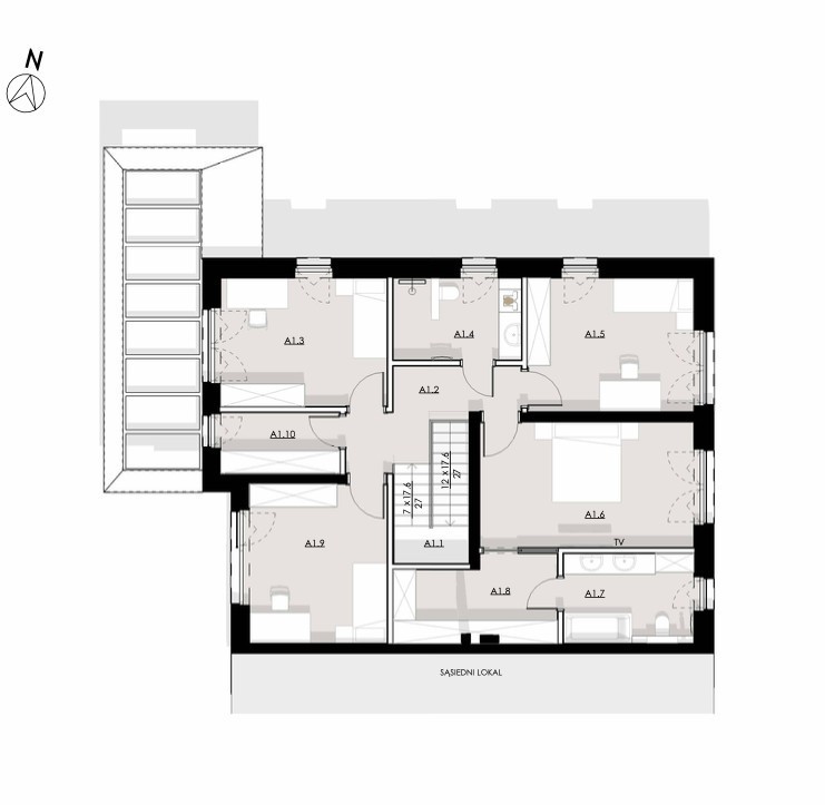4 domy | PnB | działki około 1.000 m2 | odrolnione — zdjęcie 5