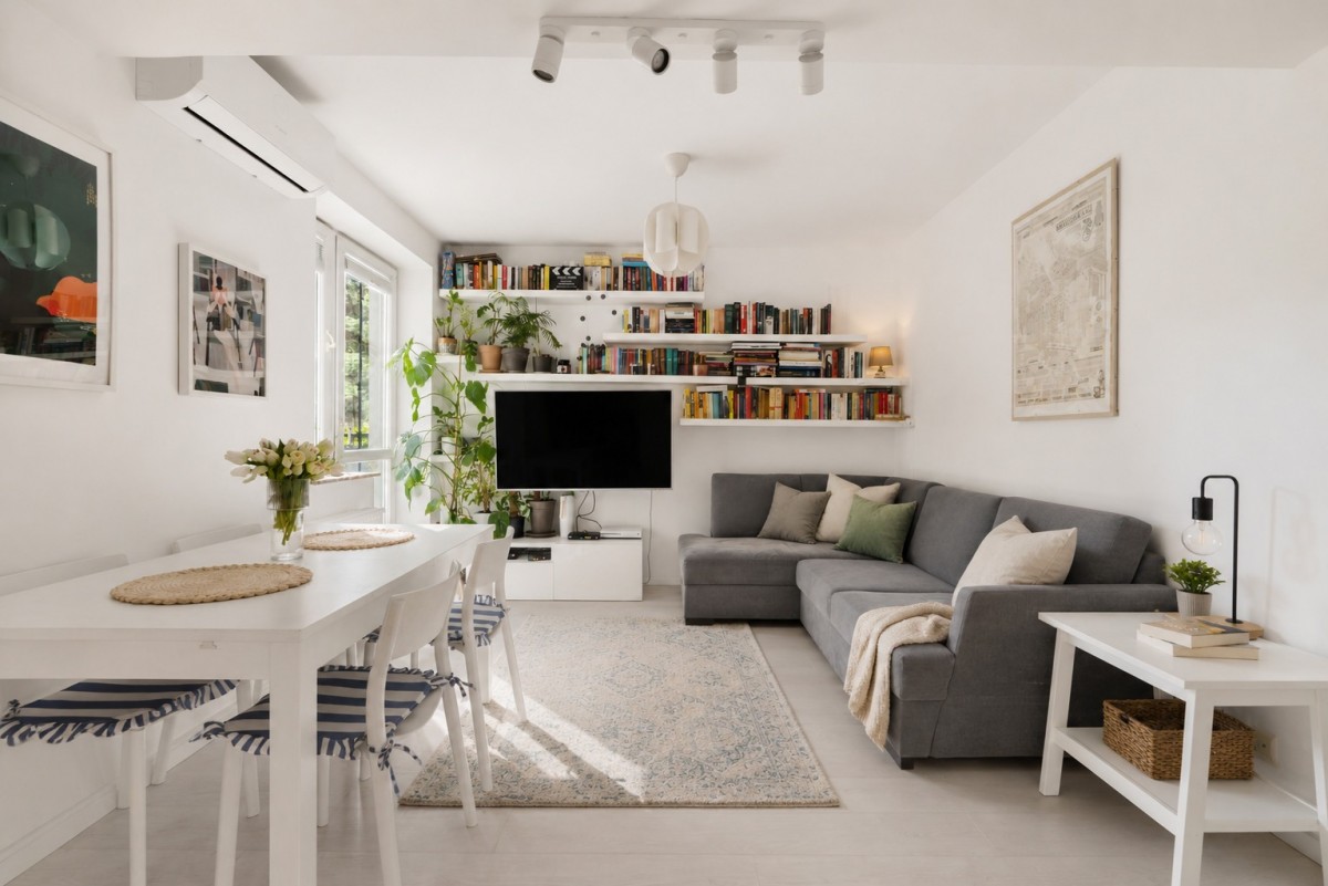 67 m² | 3 pokoje | klimatyzacja | garderoba — zdjęcie 3
