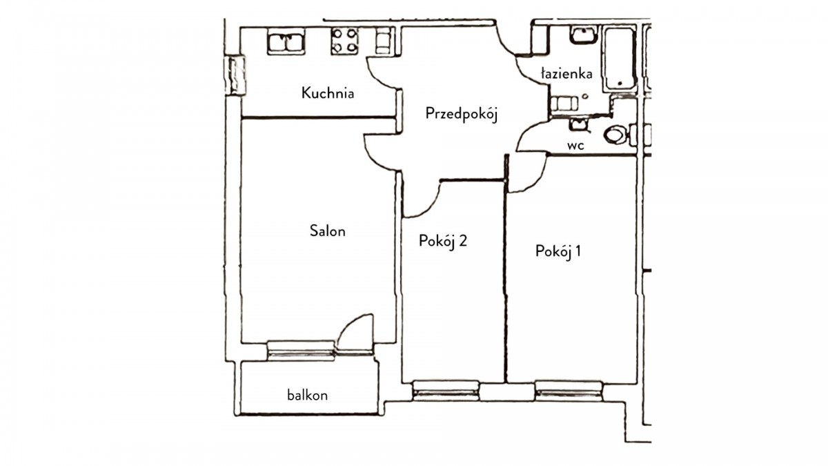3 pokoje w zieleni | loggia | Bemowo | 68,9 m² — zdjęcie 2