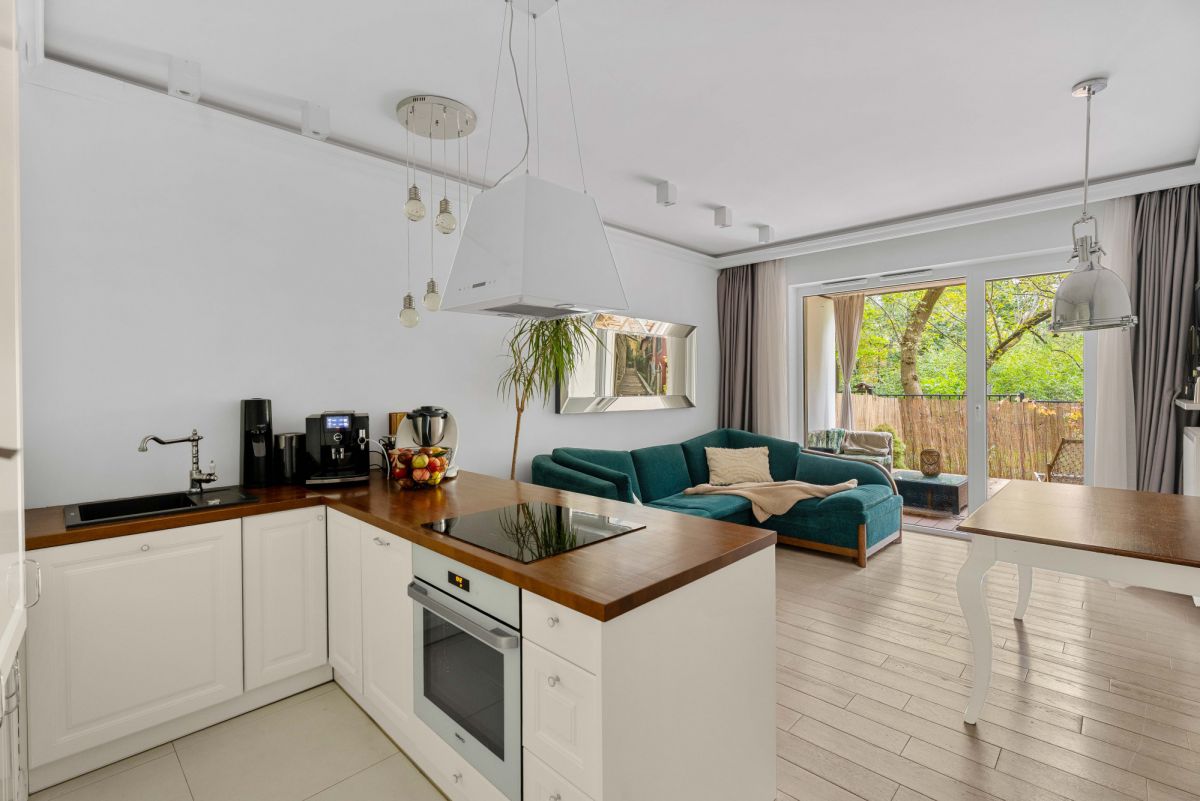 Mieszkanie 58 m² z dwoma ogródkami na Żoliborzu — zdjęcie 1