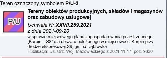Przemysłowa, mpzp, dojazd asfaltem, serwisówka S8 — zdjęcie 5
