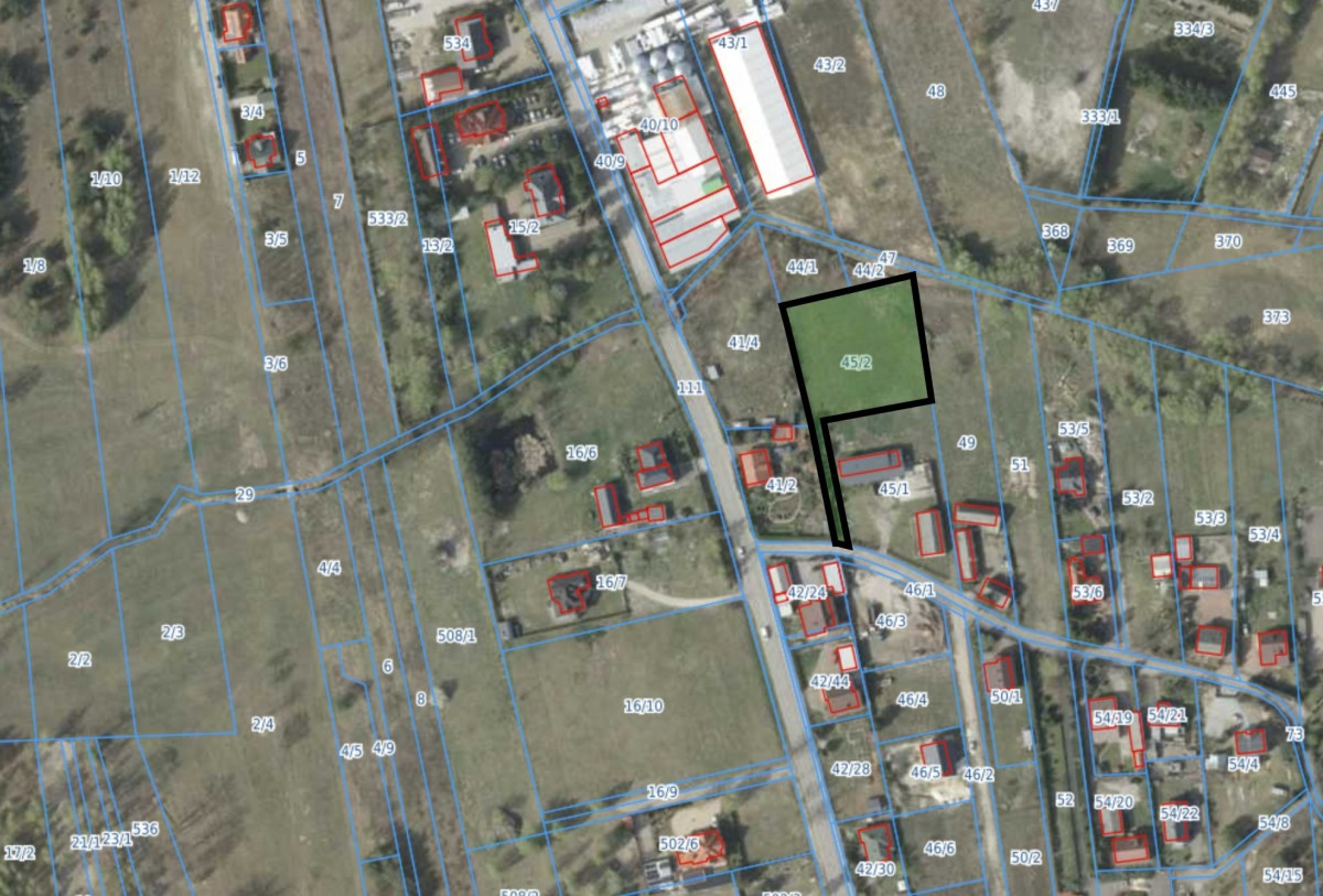 DZIAŁKA BUDOWLANA 2752 m² | CIĘCIWA| MEDIA — zdjęcie 3