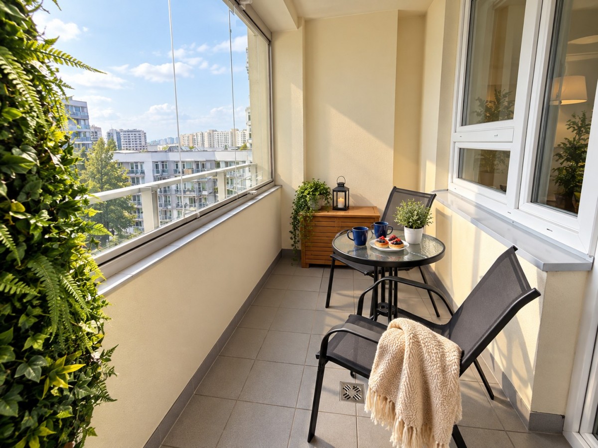 Metro Gdański | 58,8 m² | 2 pokoje/balkon/garaż — zdjęcie 1