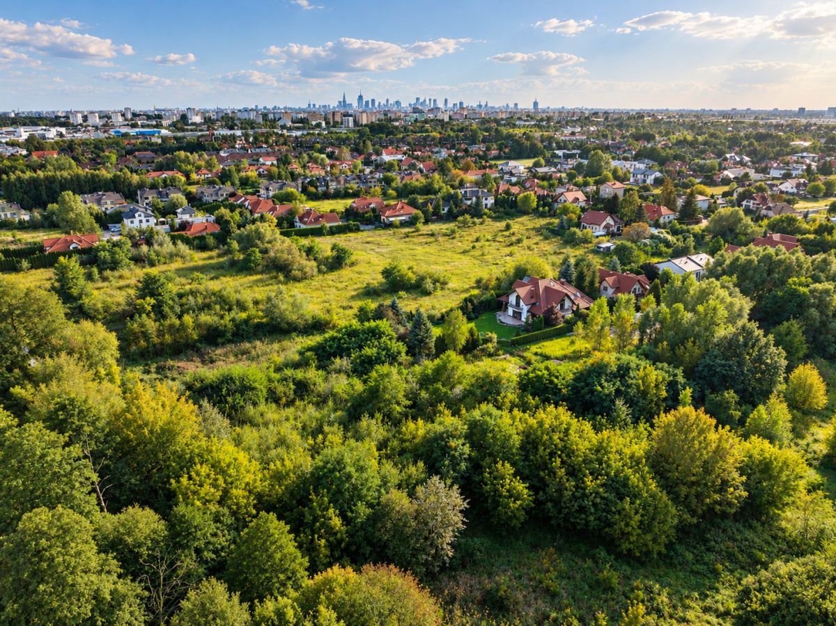Działka inwestycyjna I Projekty Białołęka Brzeziny — zdjęcie 1