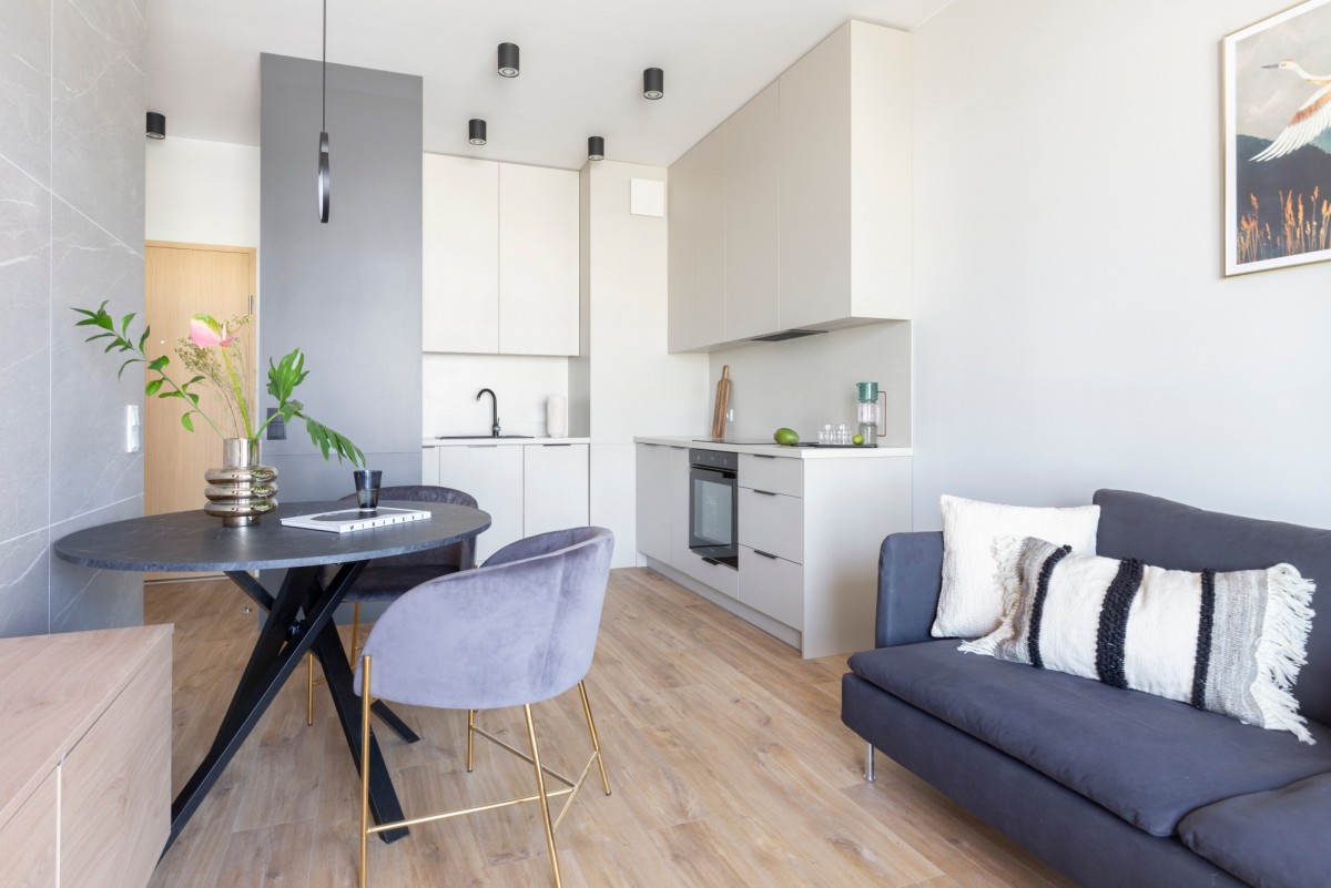 2 pokoje | 38 m² | Długa loggia | Ostatnie piętro — zdjęcie 3