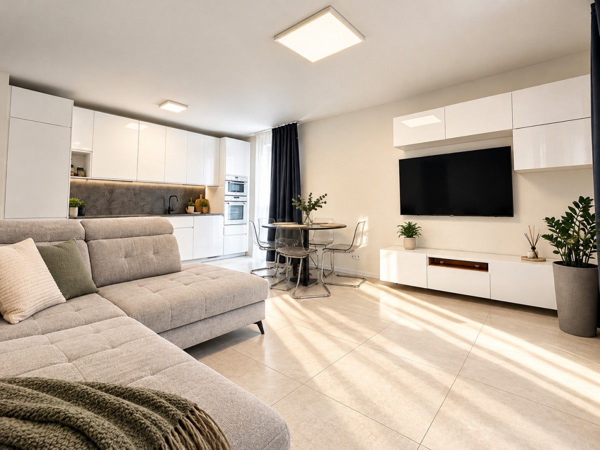 Komfortowe mieszkanie 56,24 m² z tarasem 12 m² — zdjęcie 1
