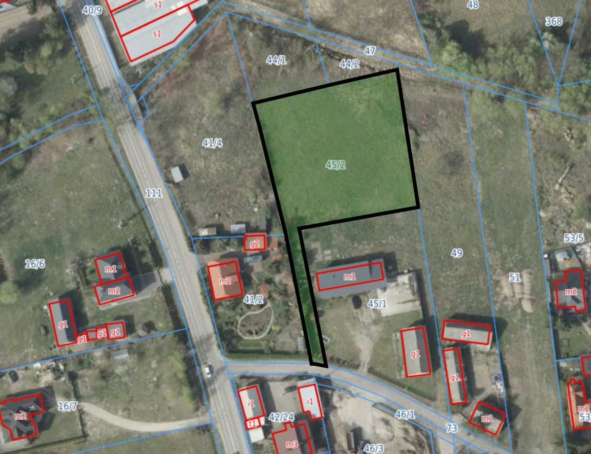 DZIAŁKA BUDOWLANA 2752 m² | CIĘCIWA| MEDIA — zdjęcie 1