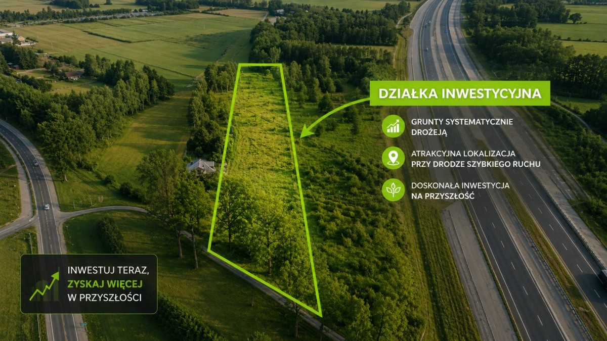 Usługowo-Przemysłowy-Droga Asfaltowa-A2-0,92 ha — zdjęcie 2
