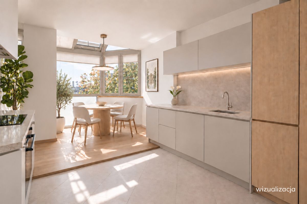 Dwupoziomowy apartament z dużym tarasem — zdjęcie 3