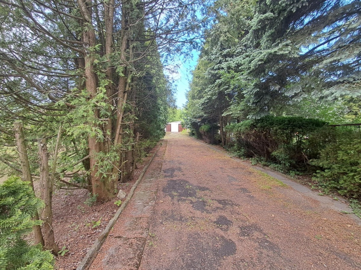 Działka usługowa z domem – Zakręt, 2100 m² — zdjęcie 5