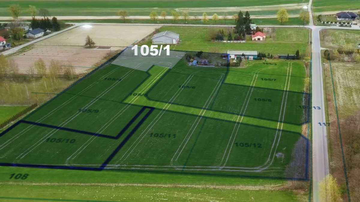 Działka 1536 m² | Miszewko Strzałkowskie | 105/1 — zdjęcie 1