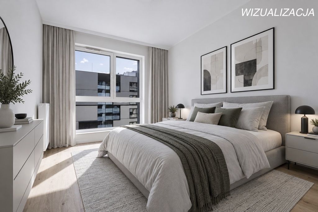 3 pokoje | 49,05 m² | duży balkon | Modern Mokotów — zdjęcie 1