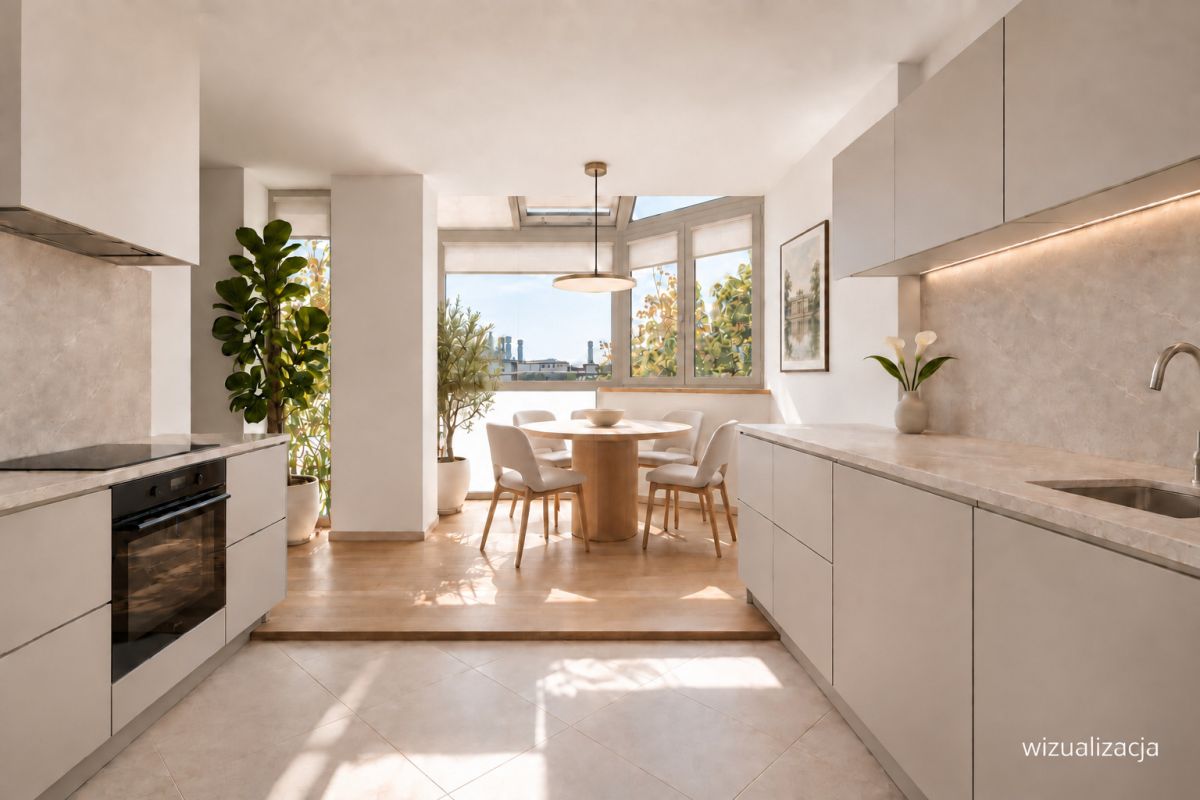 Dwupoziomowy apartament z dużym tarasem — zdjęcie 2