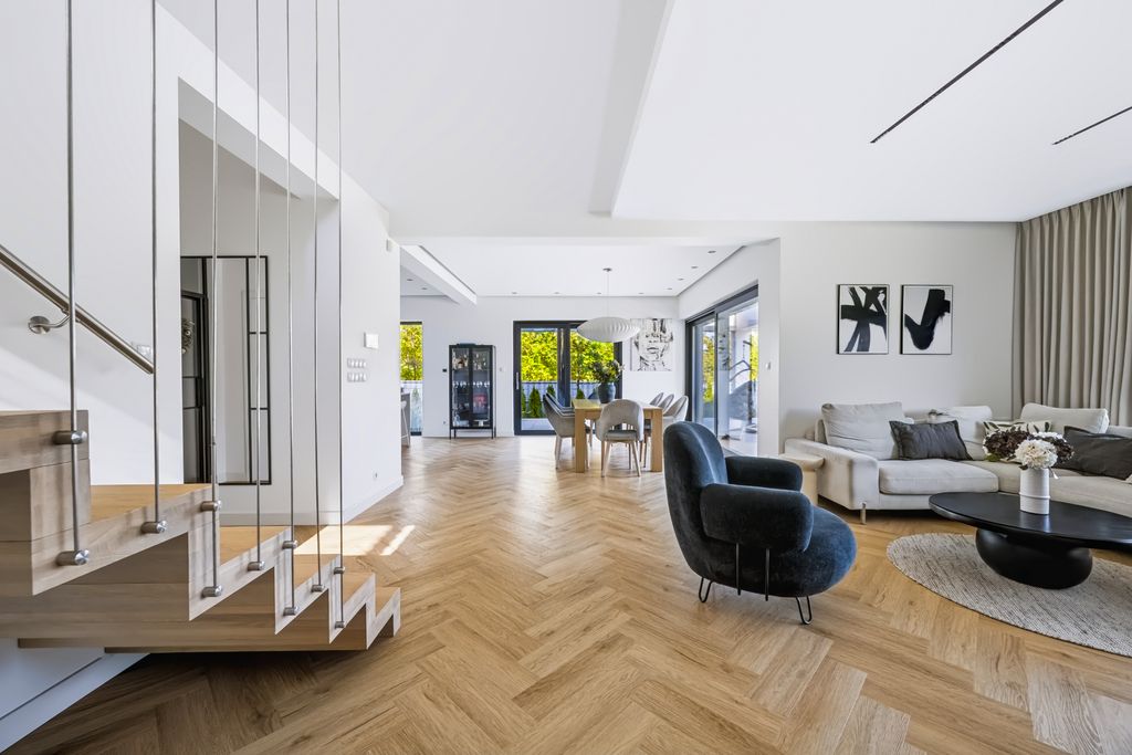 Nowoczesny dom 245 m²  basen  4 sypialnie  Głosków — zdjęcie 4