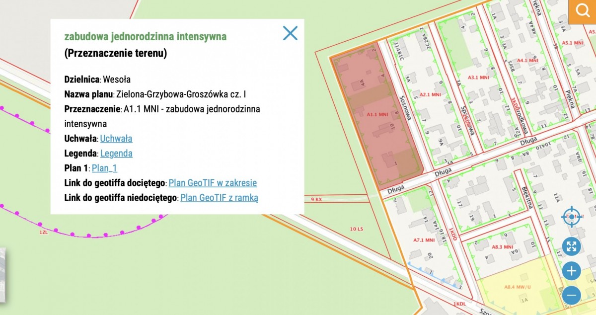 Działka inwestycyjna 1823 m² w Warszawa Wesoła — zdjęcie 2