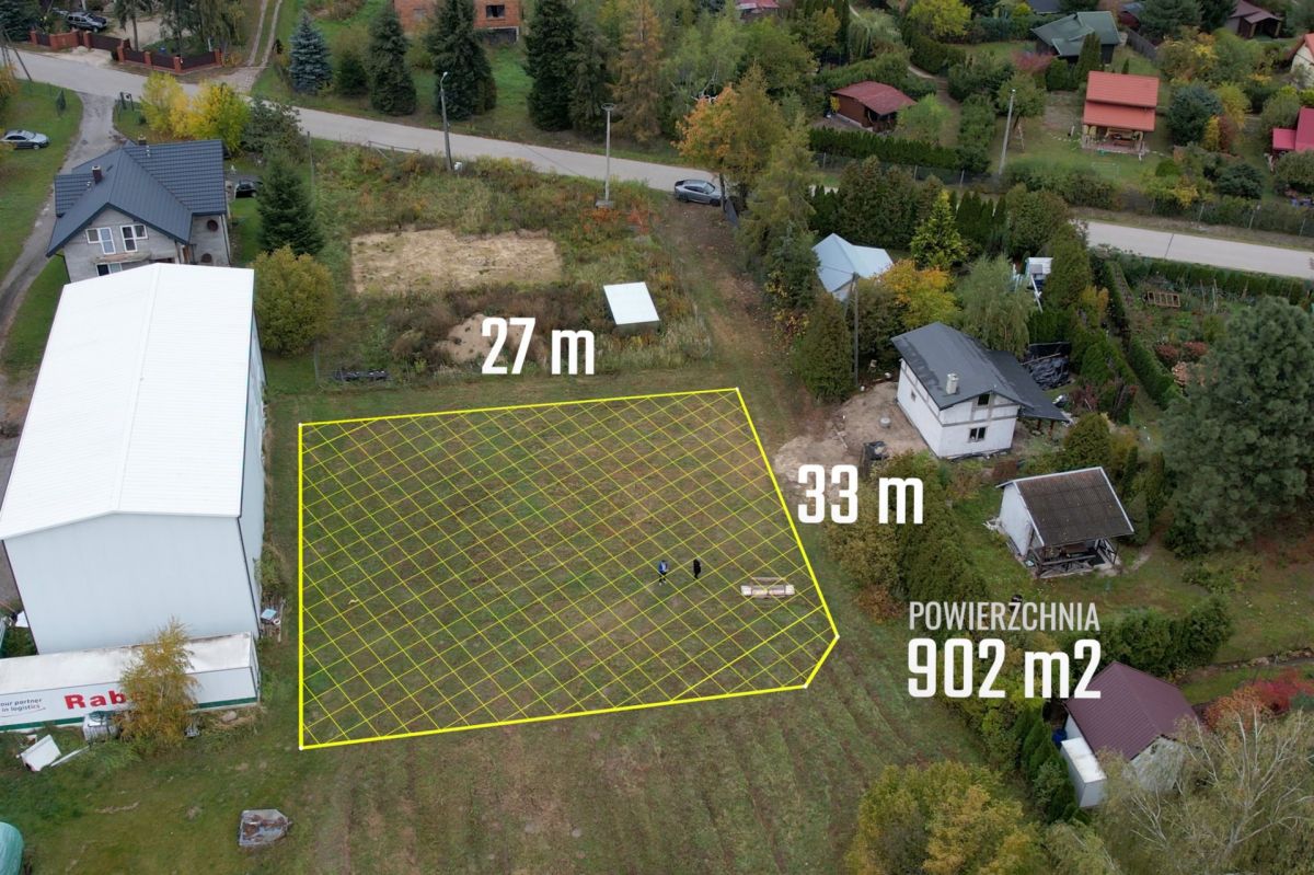 Działka budowlana 900 m², Grójec, ul. Graniczna — zdjęcie 1