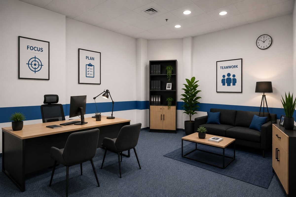 Biuro 17,4 m²| WI-FI w cenie | Pl. Zawiszy — zdjęcie 1