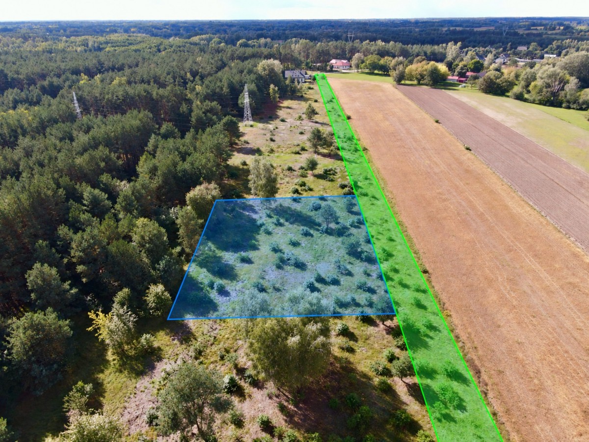 Działka z WZ | 1885m2 | Helenka koło Sochaczewa — zdjęcie 4