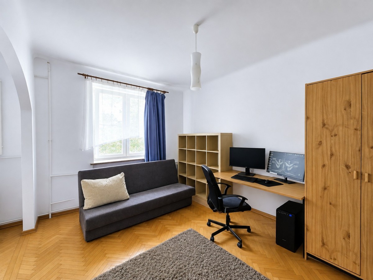 Obszerna kawalerka w solidnym budownictwie — zdjęcie 5