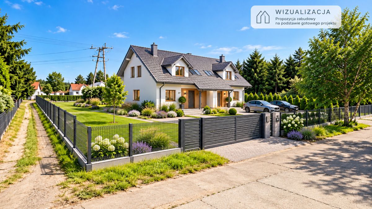 Działka 2243 m² w Stegnie– z pozwoleniem na budowę — zdjęcie 1