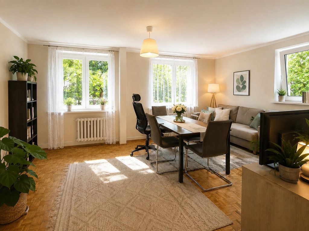 48 m²  2 lub 3 pokoje  1. piętro  Pruszków — zdjęcie 1
