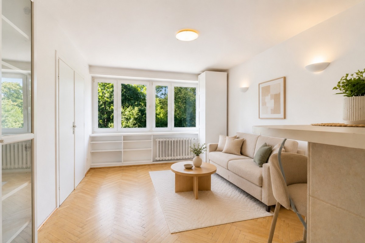 Smolna-Śródmieście-2 pokoje-Kultowy Młotek- 35 m² — zdjęcie 1