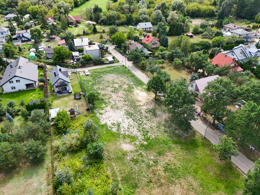 Działka 2078 m²  MPZP MN/U dom  biznes Skierdy — zdjęcie 4