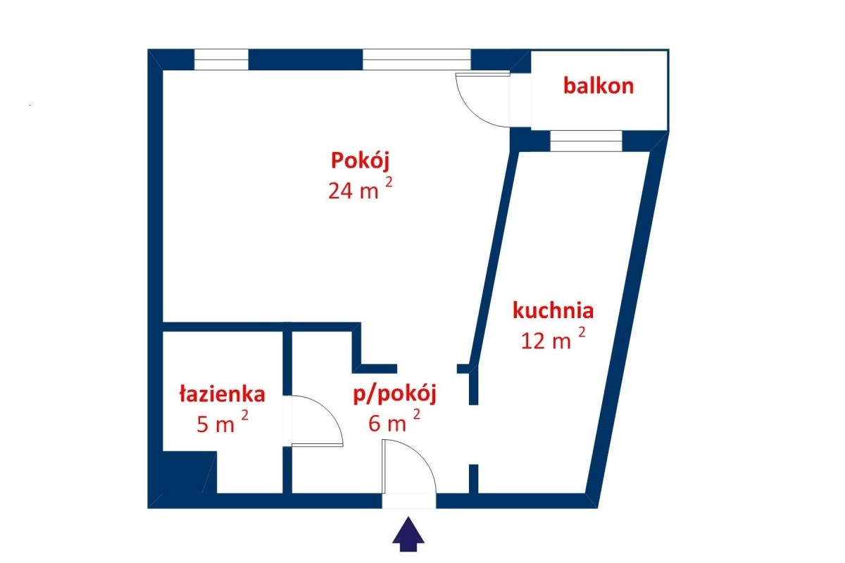 Kawalerka 45m2 na Ursynowie blisko lasu Kabackiego — zdjęcie 4