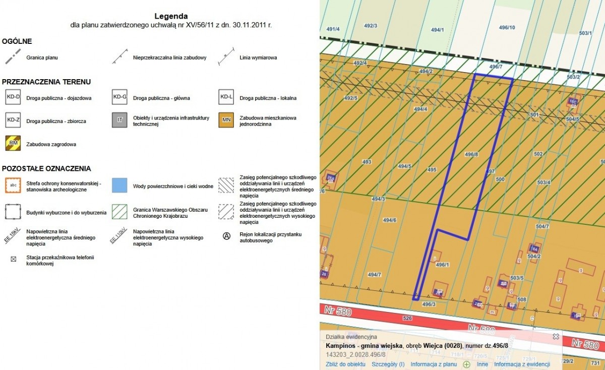 Okazja gm.Kampinos  3 działki budowlane — zdjęcie 3