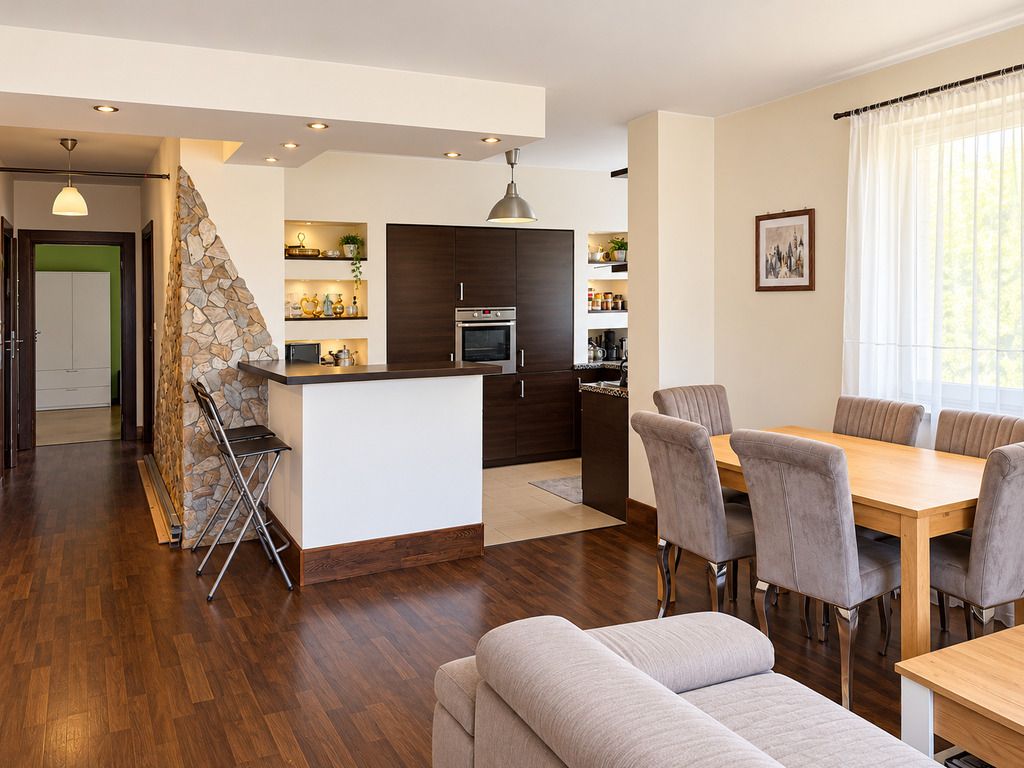 4-pokojowe mieszkanie 80 m² z balkonem i miejscem — zdjęcie 1