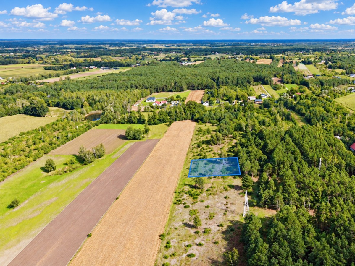 Działka z WZ | 1634 m2 | Helenka koło Sochaczewa — zdjęcie 2