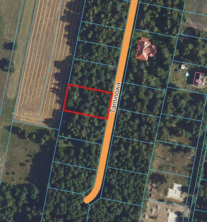 Działka budowlana – Kuklówka Radziejowicka, MPZP — zdjęcie 2
