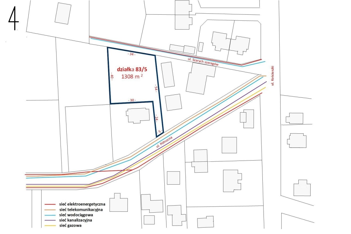 Działka 1305m2, Milanówek północny — zdjęcie 4