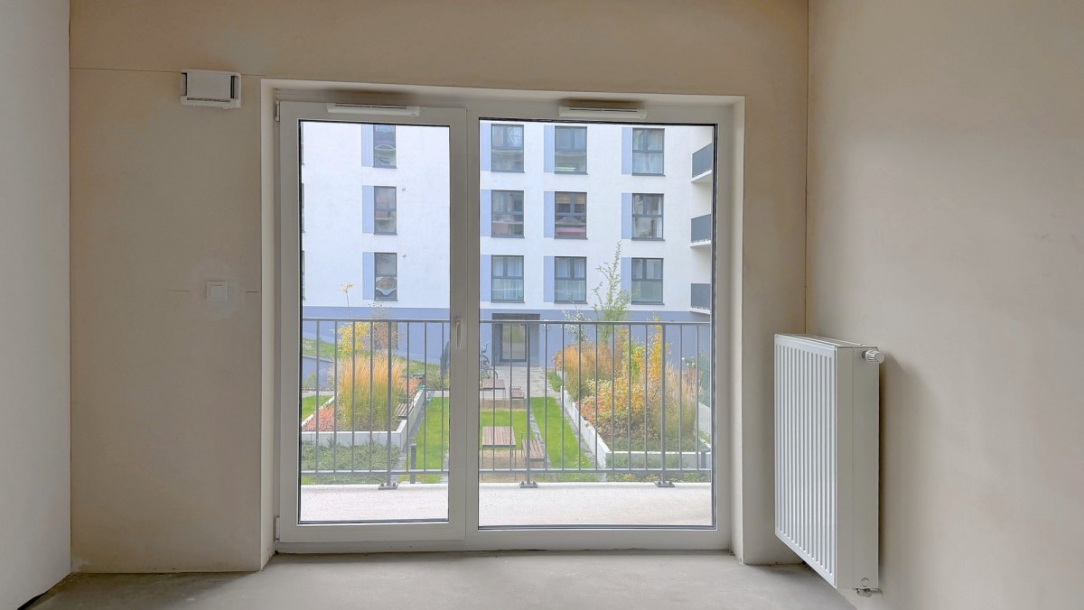 Do wykończenia - 36 m2, 2 pokoje, 1 pietro, balkon — zdjęcie 3