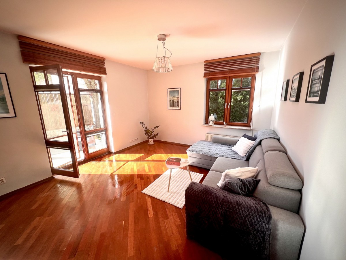 3 pokoje (70 m²) z dużym ogrodem i tarasem — zdjęcie 1