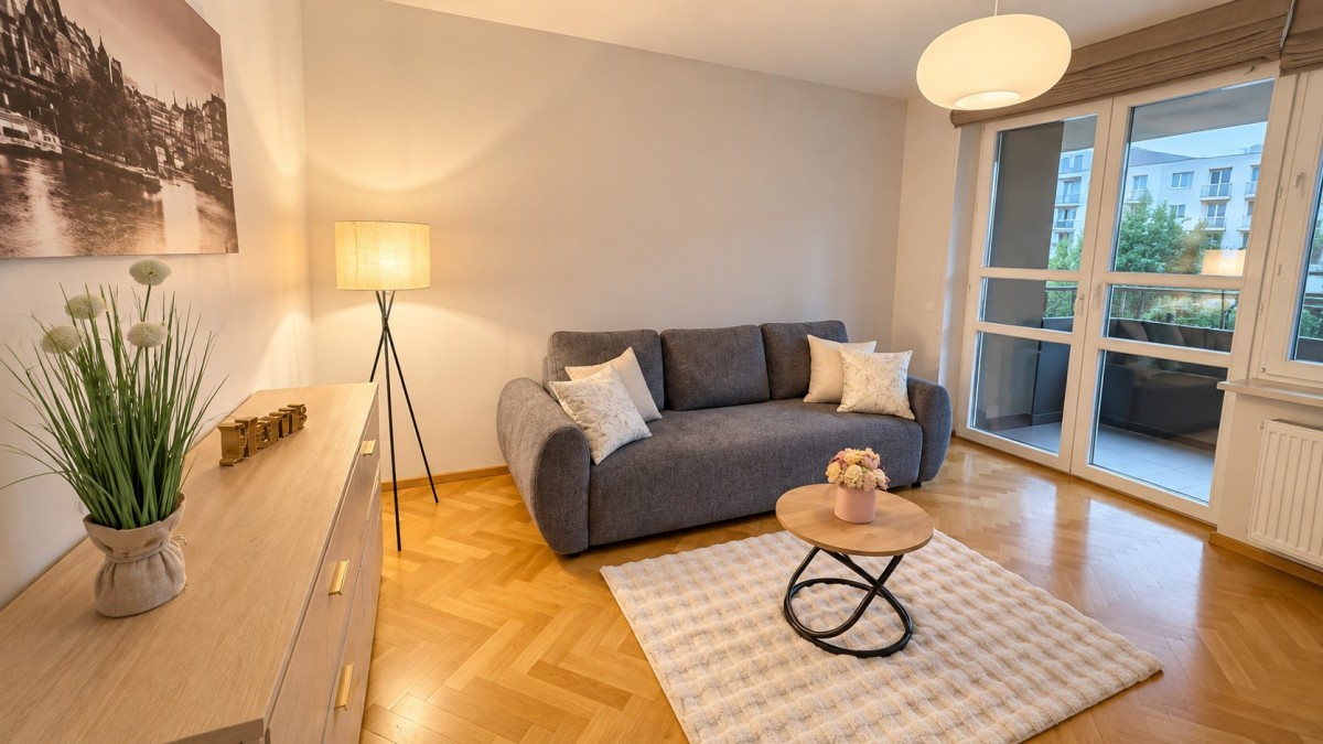 Metro Gdański | 58,8 m² | 2 pokoje/balkon/garaż — zdjęcie 4