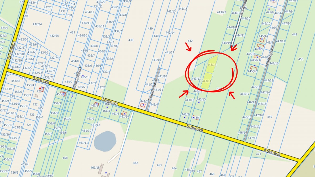 WOLA RASZTOWSKA  |  DZIAŁKA 1241 m² | WZ W TRAKCIE — zdjęcie 4