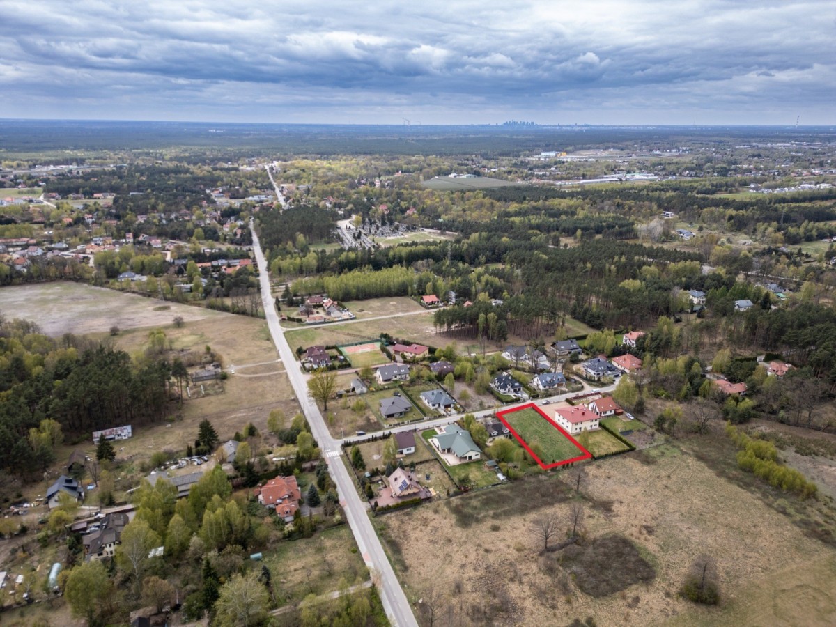 Dziaka budowlana 1578m Wiązowna Kościelna — zdjęcie 4