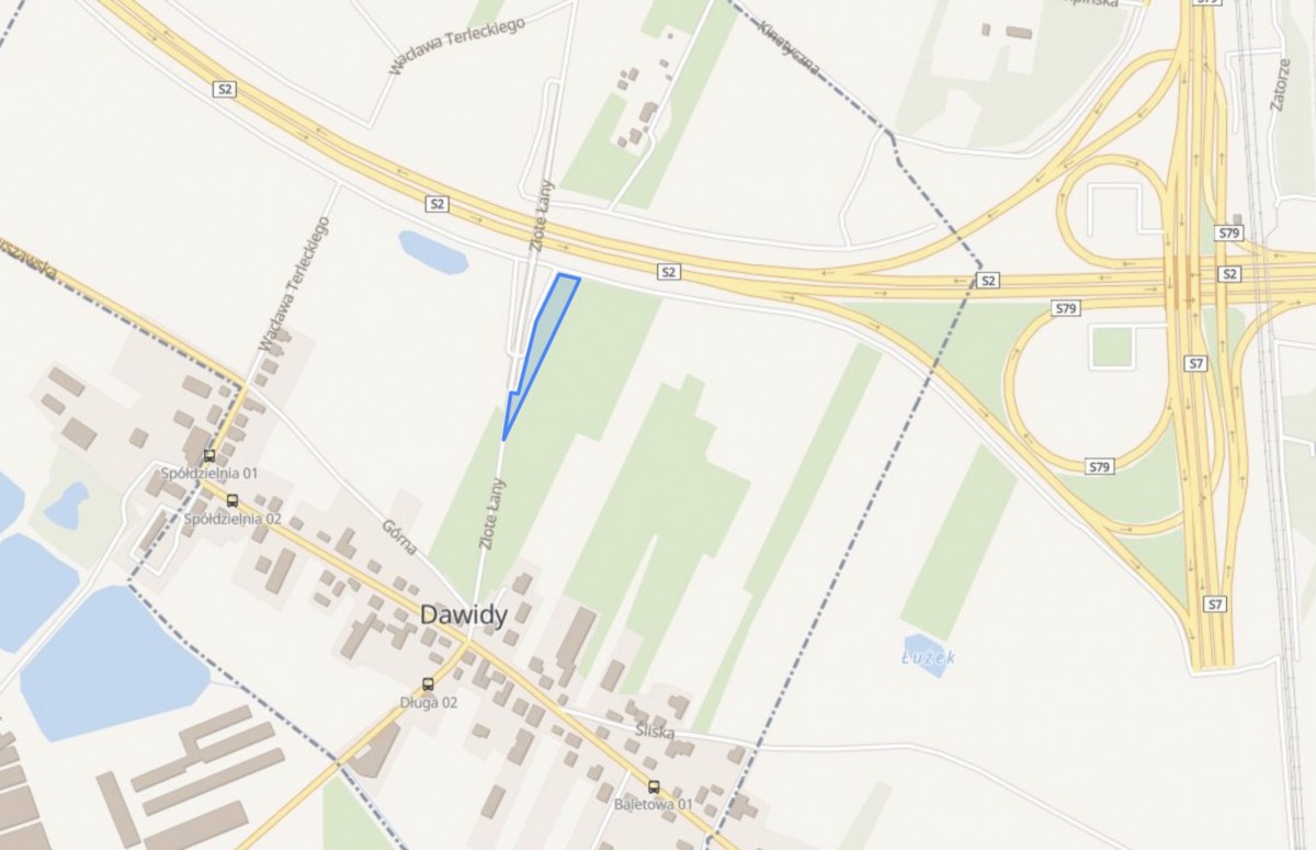 Sprzedam działkę 3730 m2 Dawidy — zdjęcie 2