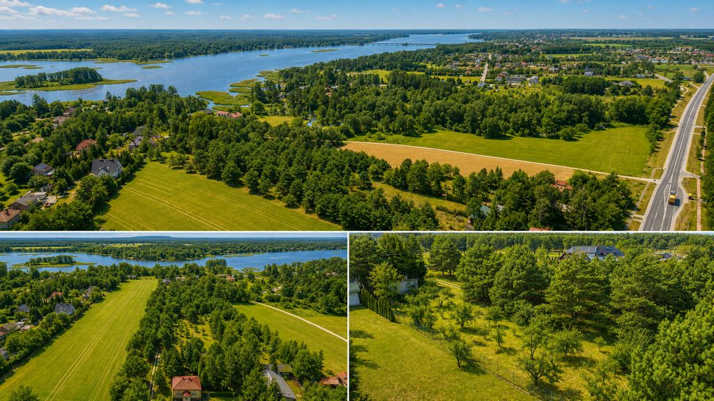 Sad i pół bliźniaka nad Narwią na działce 1708m2 — zdjęcie 1