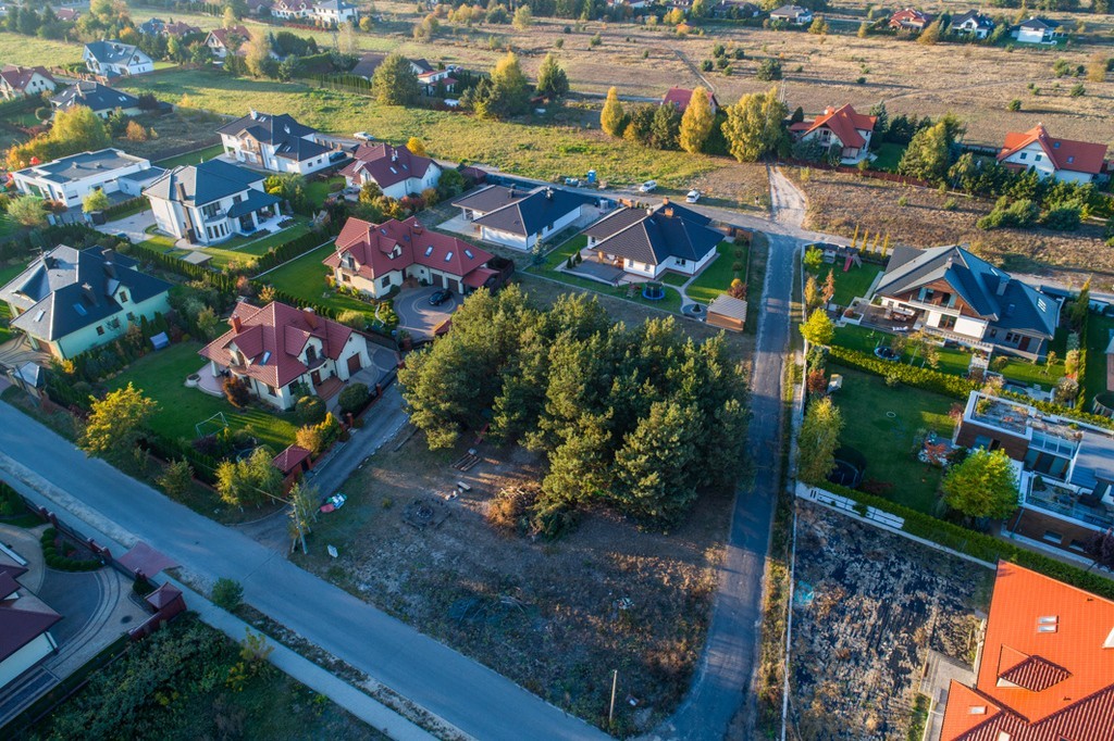 1000m2 Białołęka ul. Aroniowa MPZP pełne media — zdjęcie 2